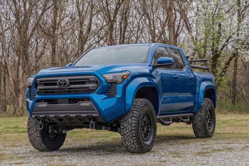 Rough Country Sport Fender Flares, 8X0 Heritage Blue, Toyota Tacoma 2WD/4WD (2024-2026)