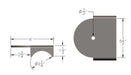 OFFSET COIL MOUNT DIMENSIONS