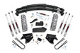 Rough Country 4 Inch Lift Kit, Quad Front Shocks, Rear Springs, Ford Bronco 4WD (1980-1996)
