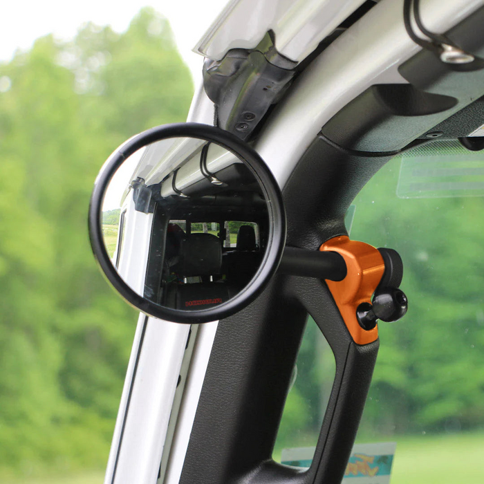 **2024** Gladiator / JT A-Pillar Side Jeep Mirrors with Base Mount Driver AND Passenger (Copy)