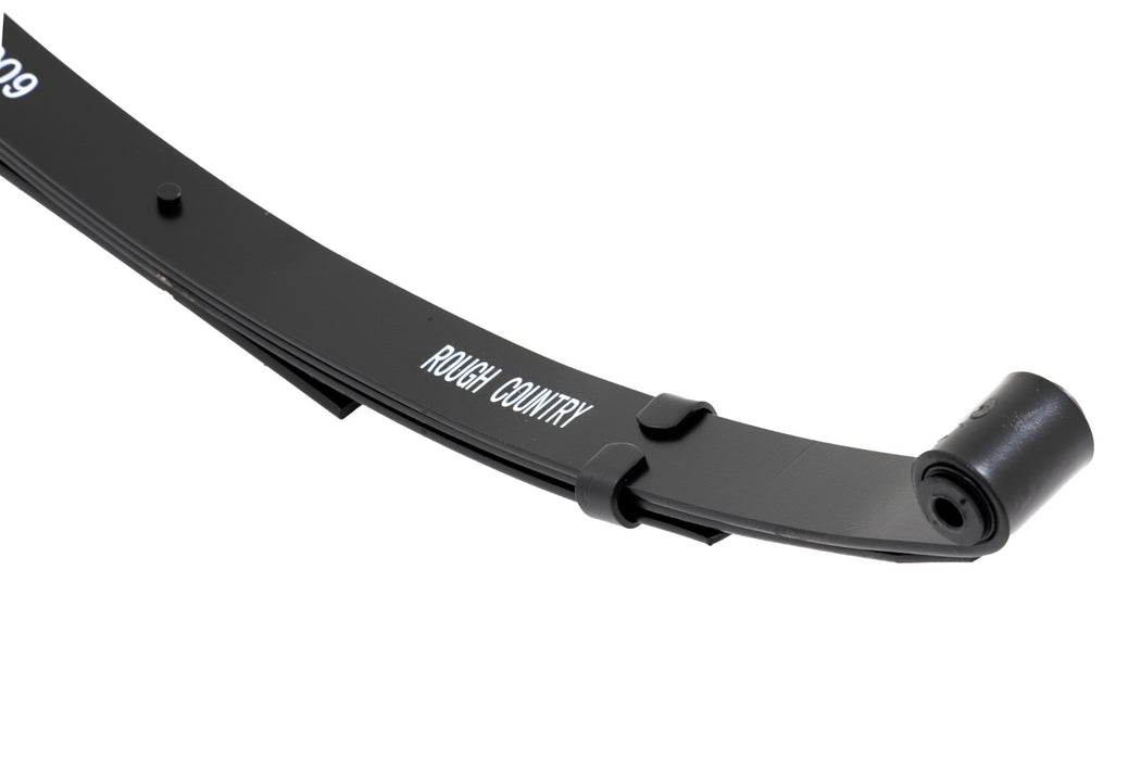 Rough Country Front Leaf Springs, 2.5" Lift, Pair, Jeep Wrangler YJ 4WD (1987-1995), view 4