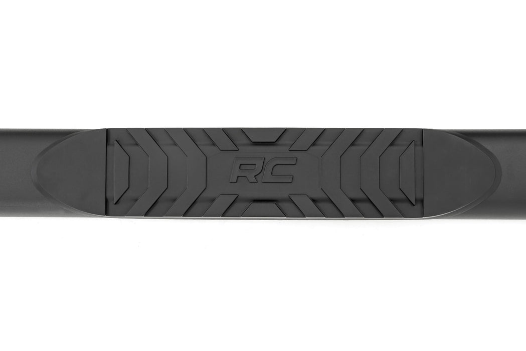 Rough Country Oval Nerf Step, Crew Cab, Black, Ram 1500/2500/3500 2WD/4WD (2010-2025 & Classic), view 6