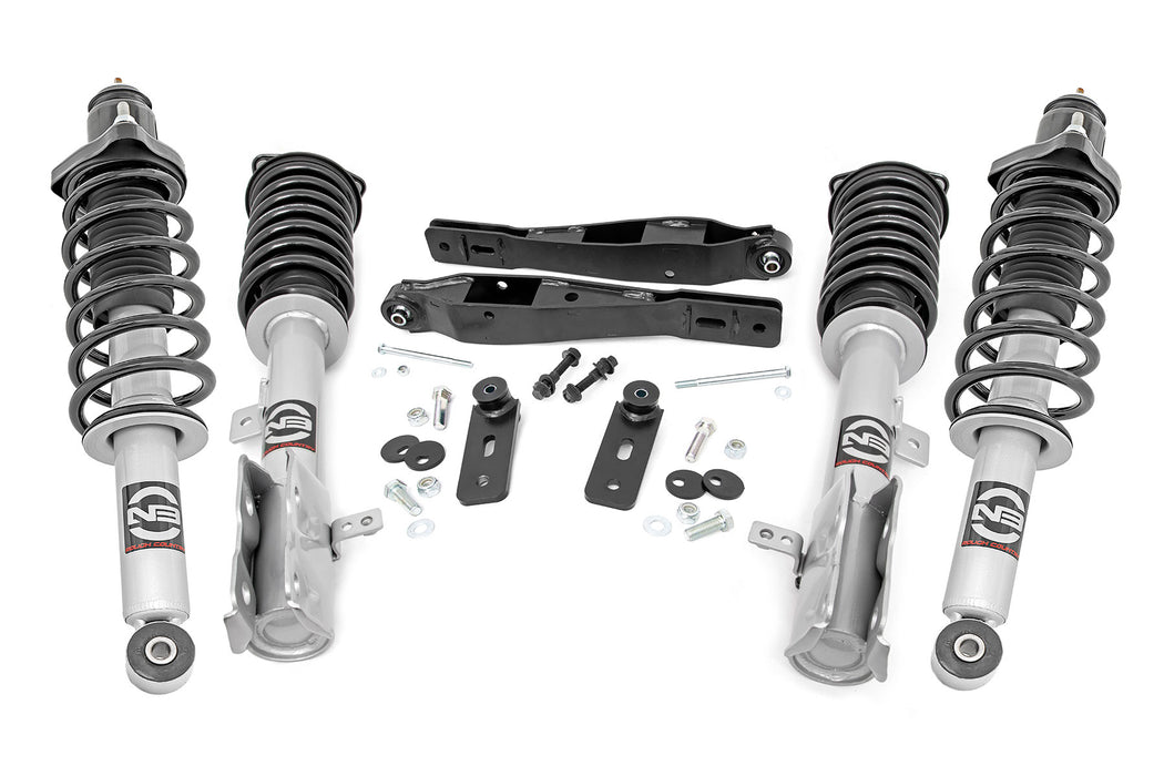 Rough Country 2 Inch Lift Kit - N3 Struts | Jeep Compass (07-16)/Patriot (10-17)