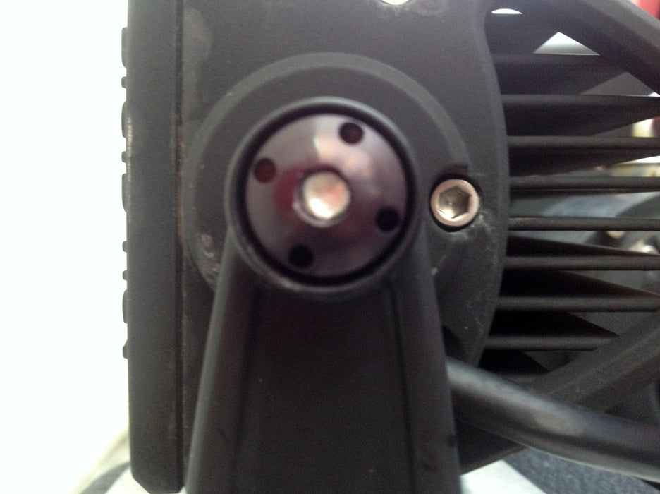 CMM Led Black Rigid Factory Mounted Light Lock Nuts With Key