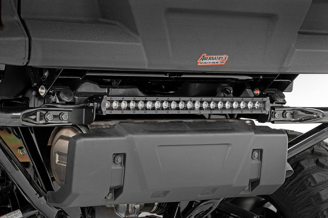 LED Light - Under Bed Mount - 20 inch Black Single Row - Honda Pioneer 1000/1000-5