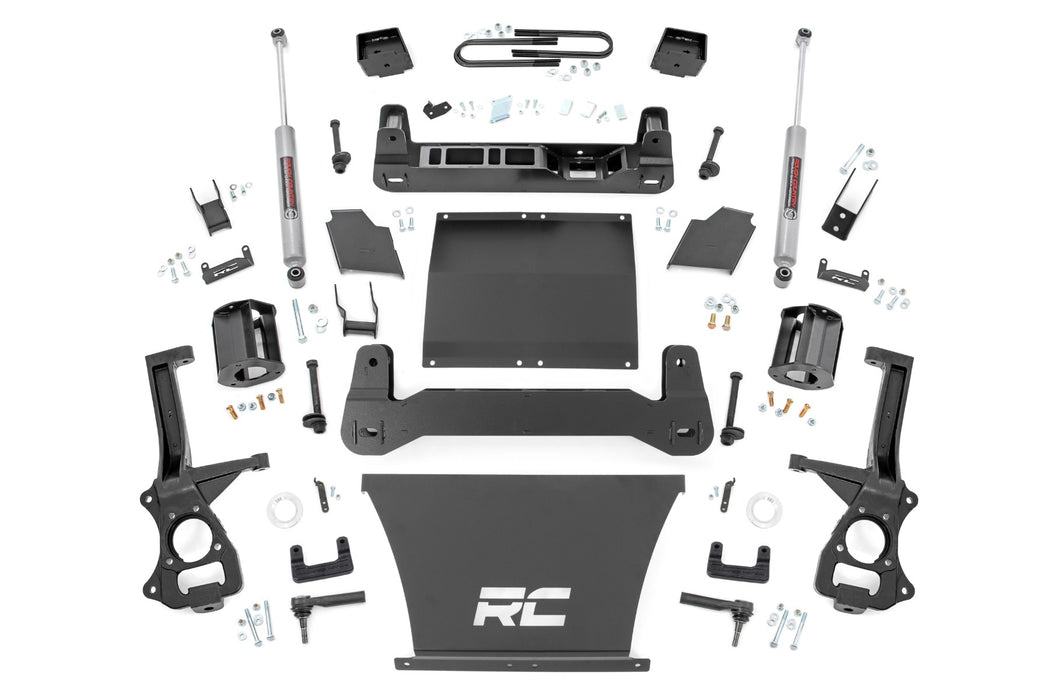 6 Inch Lift Kit - Mono Leaf Rear - Chevy Silverado 1500 2WD/4WD (2022-2024)