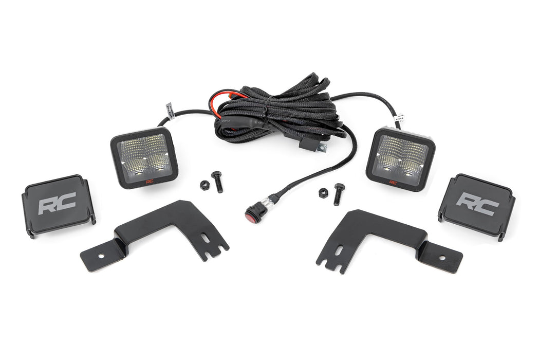 Rough Country LED Light - Under Bed Mount - 2" Spectrum Pair | Polaris XPEDITION ADV 5