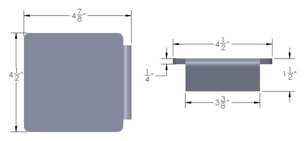 Bump Pad Dimensions 