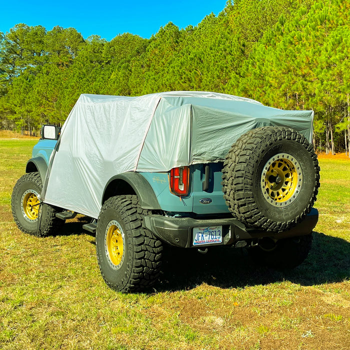 Tailgate Tent, Rain Cover, Awning For Broncos Gray Trail Gear Oasis