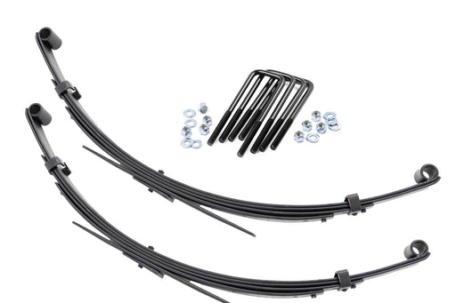 Rough Country Rear Leaf Springs, 3" Lift, Pair, Toyota Truck 4WD (1979-1985)