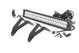 Rough Country LED Light Kit, Bumper Mount, 20 inch Chrome Dual Row, White DRL, Ram 1500 (2019-2024)