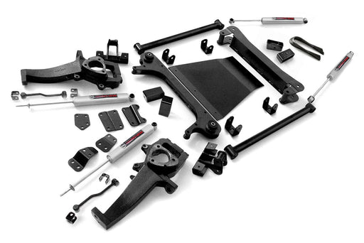 Rough Country 5 Inch Lift Kit, Dodge 1500 4WD (2002-2005)