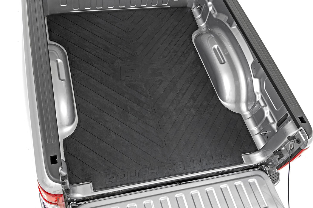 Rough Country Bed Mat - 6'4" Bed - RC Logo | Ram 1500 (19-26)/1500 TRX (21-24)