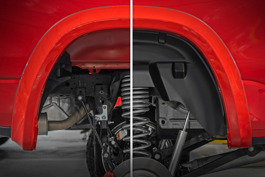 Rough Country Rear Wheel Well Liners | Ram 1500 2WD/4WD (2019-2025)