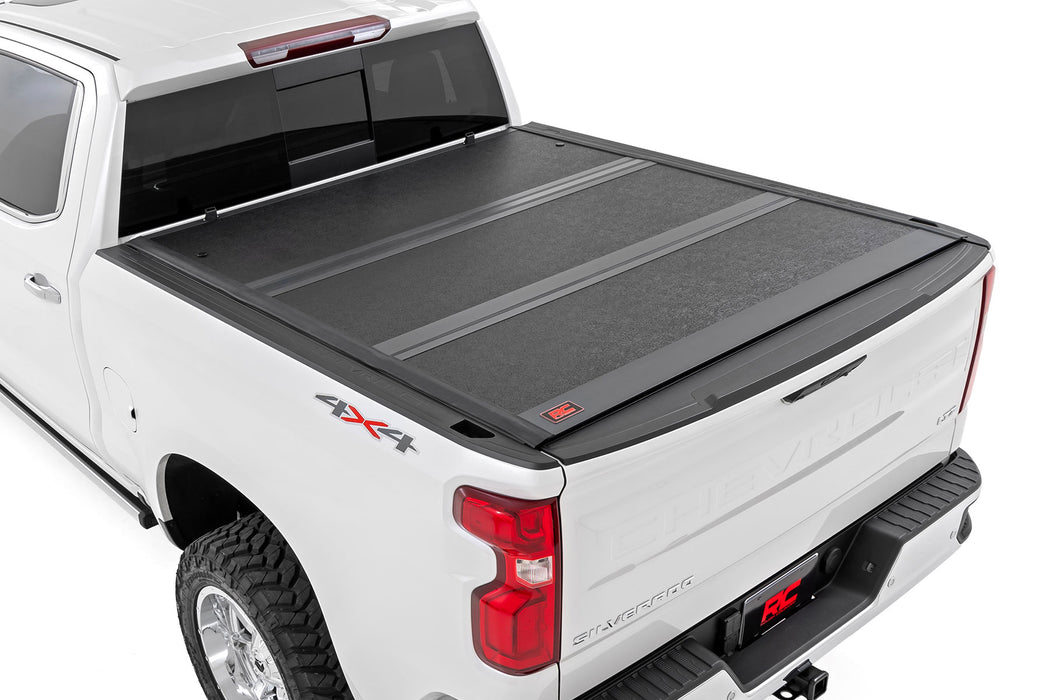 Hard Low Profile Bed Cover - 6'7 inch Bed - Rail Cap - Chevy/GMC 1500/2500HD/3500HD (14-19 & Classic)