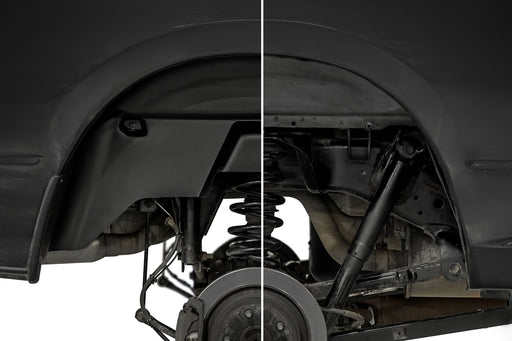 Rough Country Rear Wheel Well Liners, Ram 1500/2500/3500 2WD/4WD (2010-2025 & Classic)