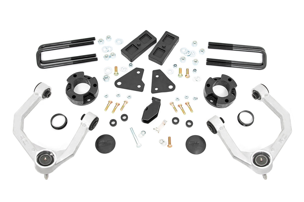 3.5 Inch Lift Kit - Forged Alum UCA - Cast Steel Knuckles - Ford Ranger (19-23)