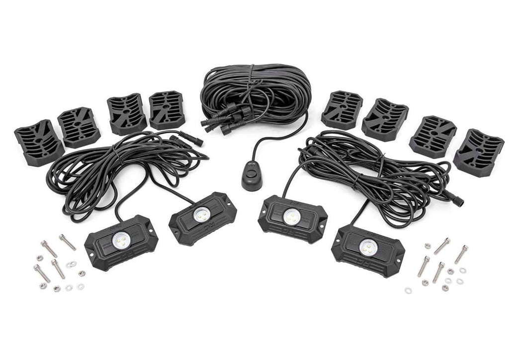 Rough Country LED Rock Light Kit - 4 Piece Set