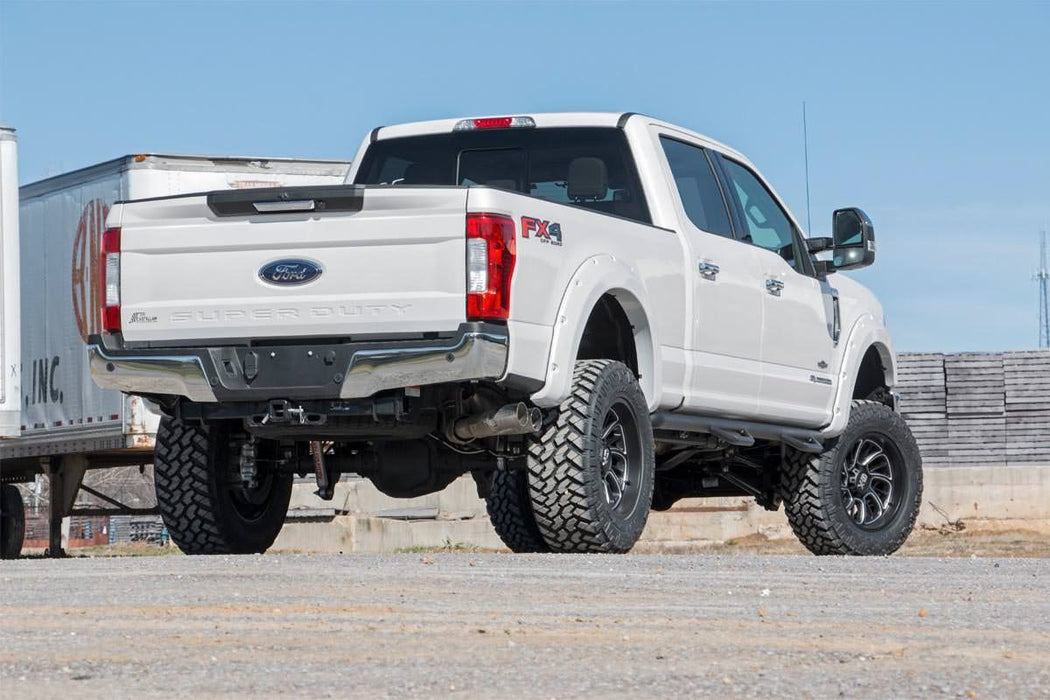 Rough Country Pocket Fender Flares - UM Agate Black | Ford F-250/F-350 Super Duty (17-22)
