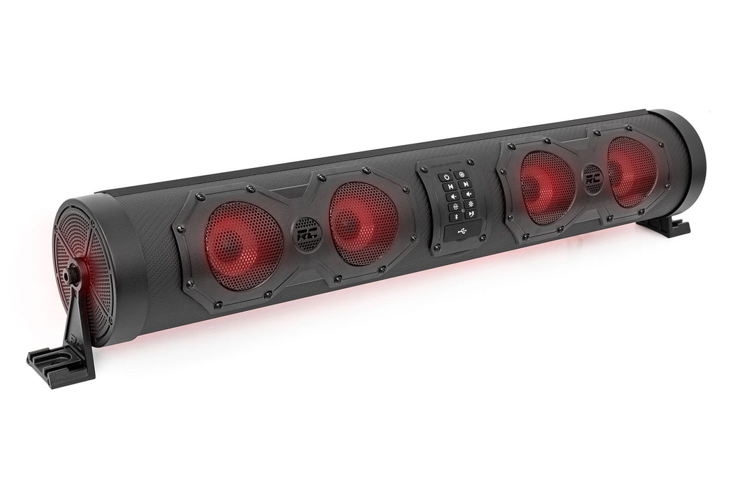 Rough Country Bluetooth LED Soundbar - 8 Speaker - IP66 Waterproof - UTV/ATV