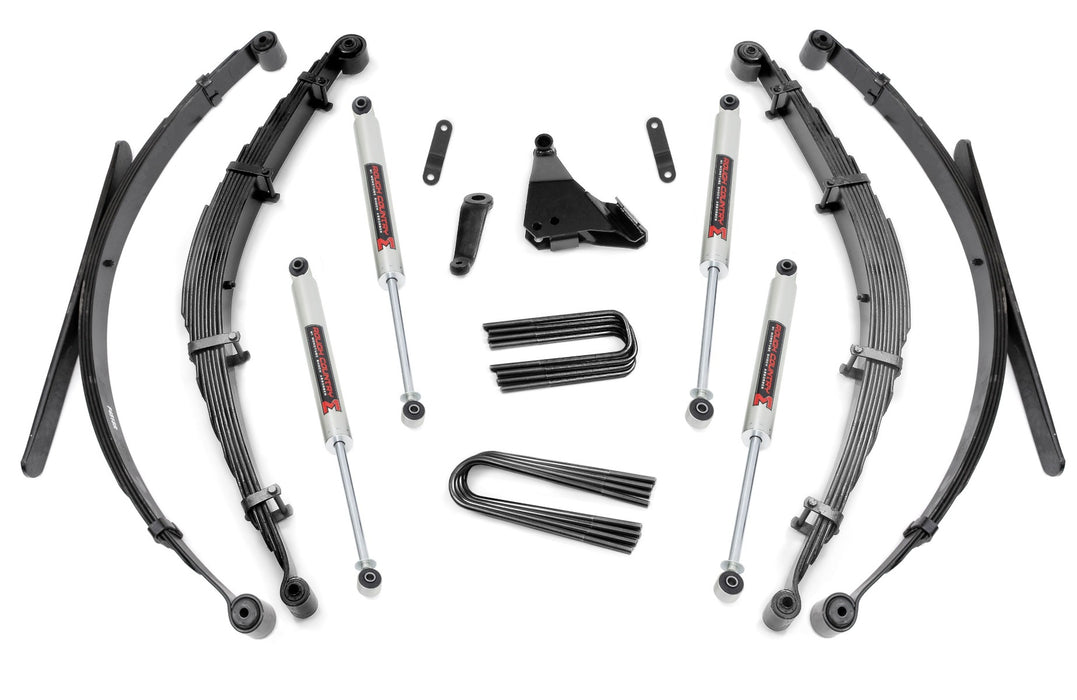Rough Country 6 Inch Lift Kit, Rear Springs, M1, Ford F-250/F-350 Super Duty 4WD (1999-2004)
