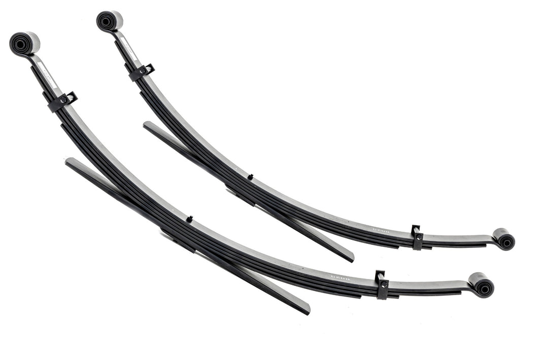 Rough Country Rear Leaf Spings, 4" Lift, Pair, Ford Bronco/F-150 4WD (1980-1996)