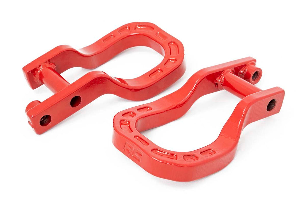 Rough Country Tow Hooks, Chevy Silverado 1500 (2019-2022)/Silverado 1500 LD (2019)/Silverado 1500 LTD (2022)