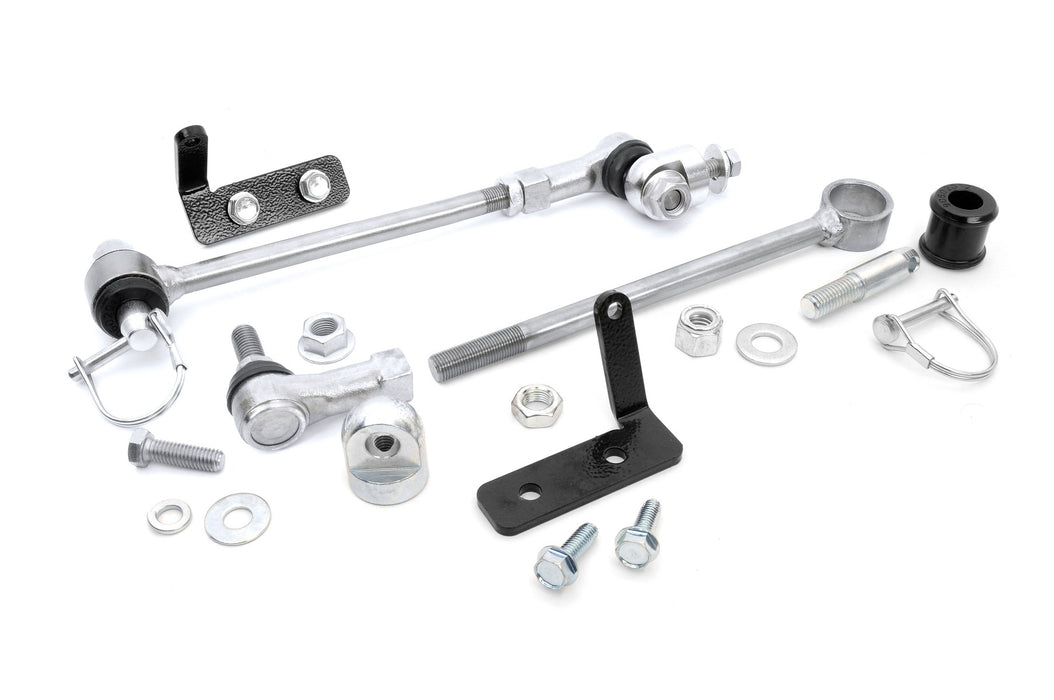 Rough Country Quick Disconnect Sway Links, 3 Inch Lift, Jeep Cherokee XJ 2WD/4WD (1984-2001)