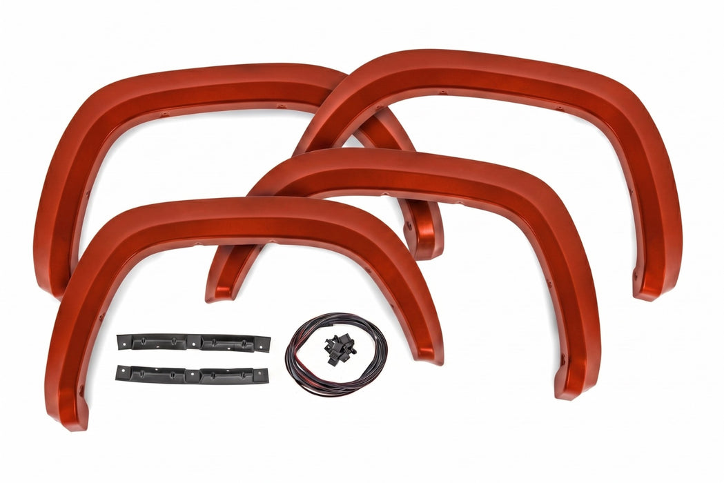 Rough Country Fender Flares, Sport, 4X0 Inferno, Toyota Tacoma (2016-2023), view 4