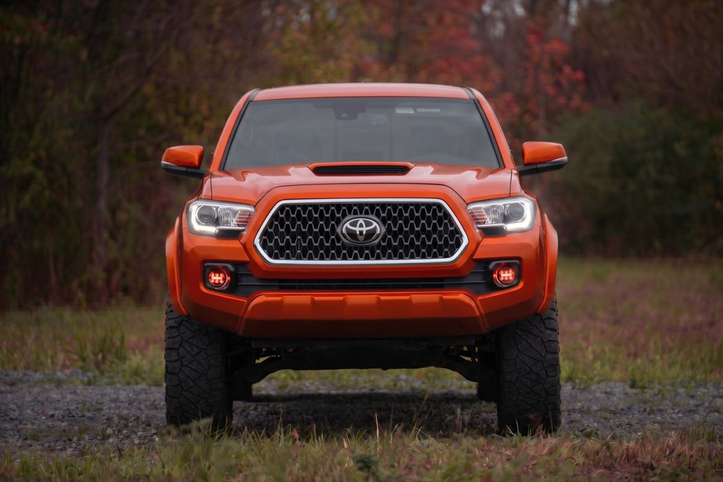 Rough Country Fender Flares, Sport, 4X0 Inferno, Toyota Tacoma (2016-2023), view 6