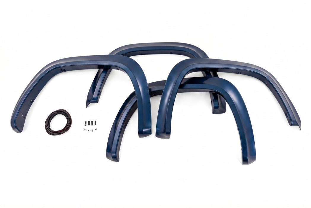 Rough Country Fender Flares, Sport, 8X8 Blueprint Blue, Toyota Tundra 2WD/4WD (2022-2025), view 5