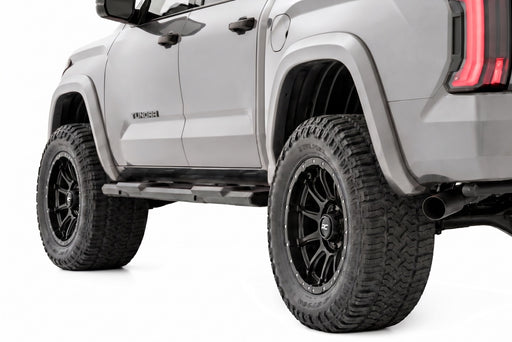 Rough Country Fender Flares, Sport, Silver, Toyota Tundra 2WD/4WD (2022-2025), view 2