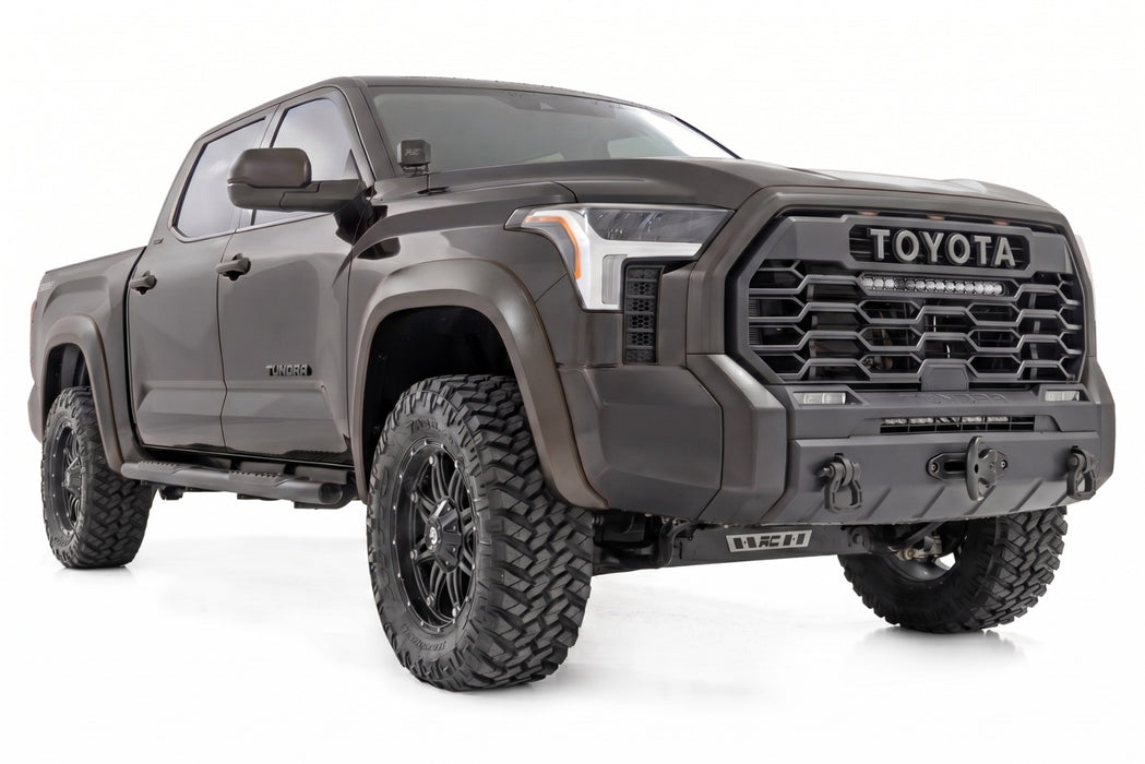 Rough Country Fender Flares, Sport, Magnetic Gray, Toyota Tundra 2WD/4WD (2022-2026), view 3