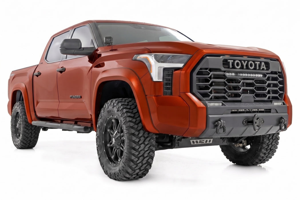 Rough Country Fender Flares, Sport, 4Z0 Terra, Toyota Tundra 2WD/4WD (2022-2025), view 3