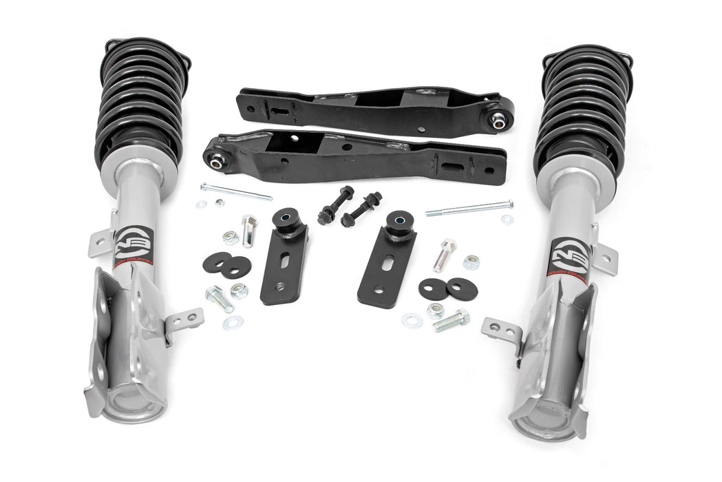 Rough Country 2 Inch Lift Kit, N3 Front Struts, Jeep Compass (2007-2016)/Patriot (2010-2017), view 2