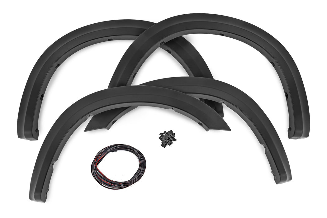 Rough Country Fender Flares - Sport - PAS Steel Storm | Ram 2500/3500 2WD/4WD (2019-2026)