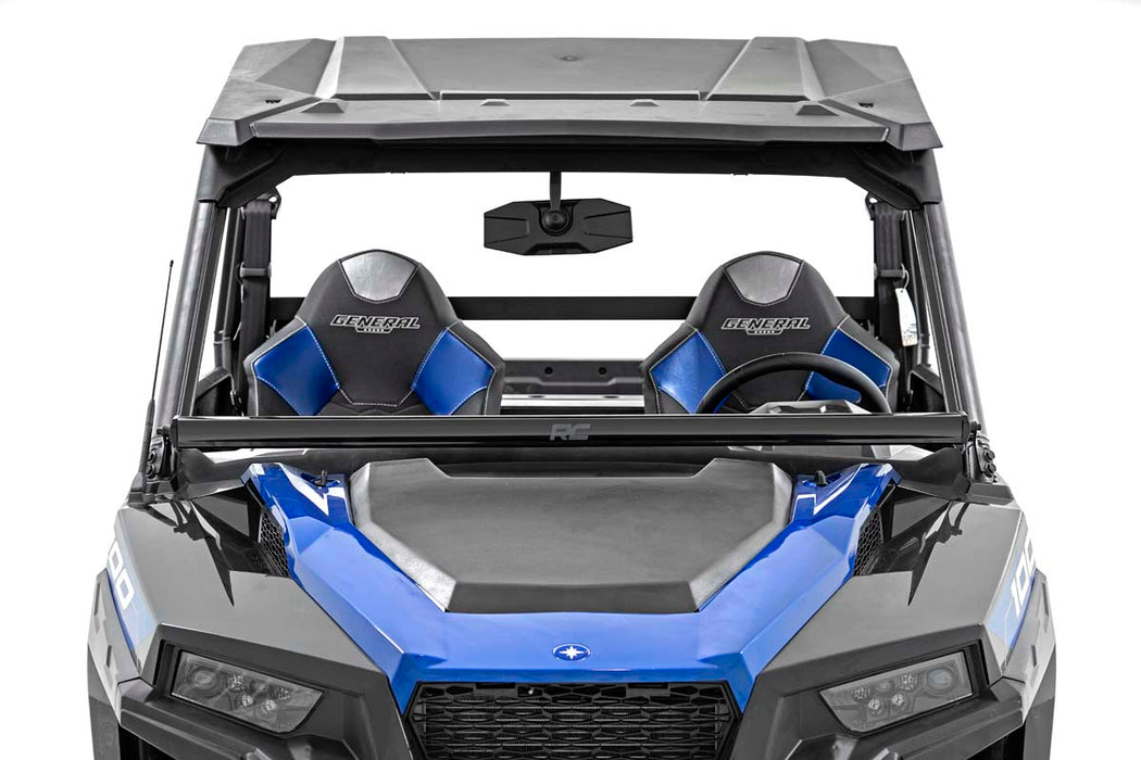 Rough Country LED Light Kit - Lower Windshield - 50" Black Single Row | Polaris General XP 4 1000 | P/N 93034