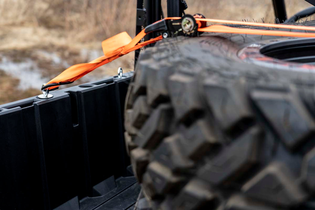 Rough Country Bed Tie Down Kit - 1" Diameter - 5 Pieces | Polaris RZR XP 1000/RZR XP 4 1000