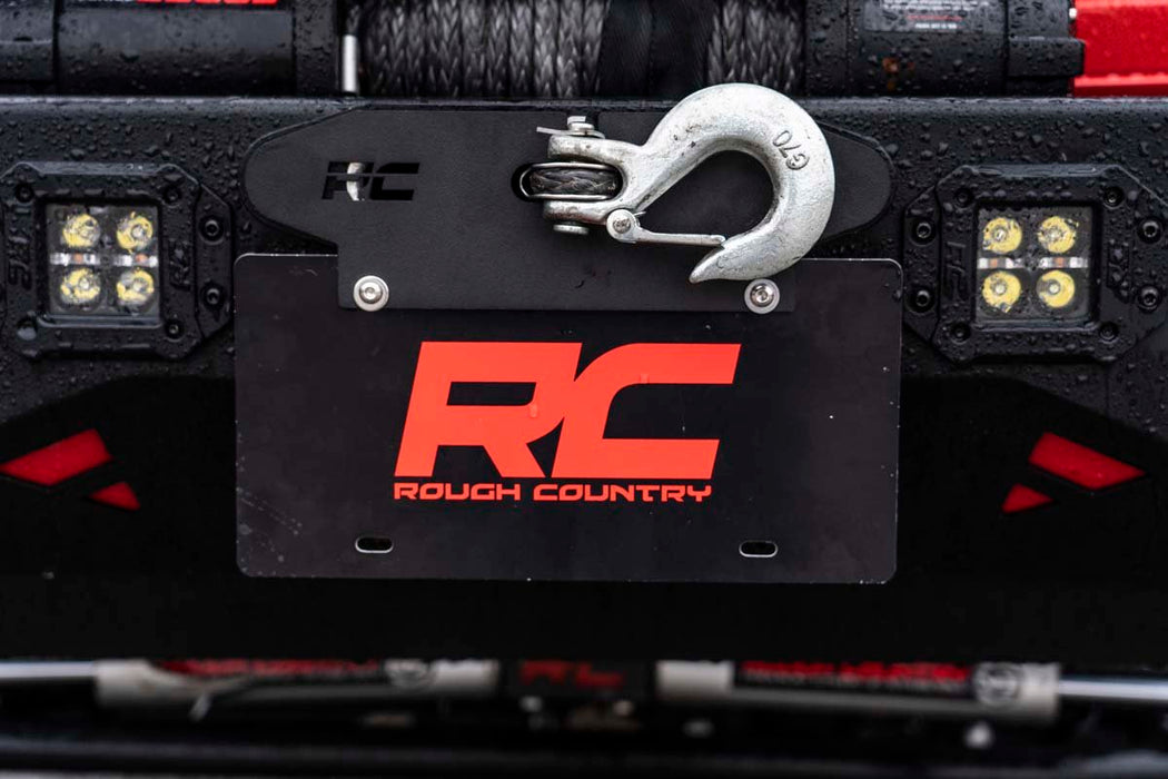 Rough Country License Plate Mnt - Hawse - Quick Release
