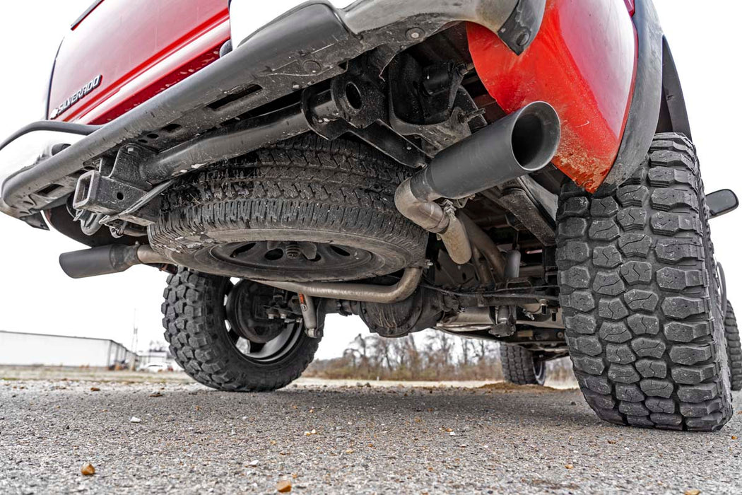 Rough Country Performance Exhaust, Ext Cab, 4.8L/5.3L, Chevy/GMC 1500 (1999-2006), view 6