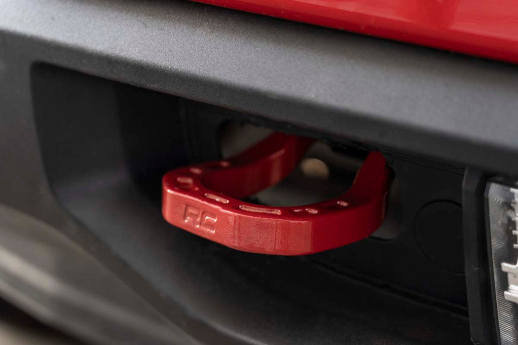 Rough Country Tow Hooks, Chevy Silverado 1500 (2019-2022)/Silverado 1500 LD (2019)/Silverado 1500 LTD (2022), view 4