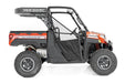 Rough Country Cargo Rack, Dual 2" Black LED Pairs, Flush Mount, Polaris Ranger XP 1000, view 5