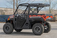 Rough Country Cargo Rack, Dual 2" Black LED Pairs, Flush Mount, Polaris Ranger XP 1000, view 6