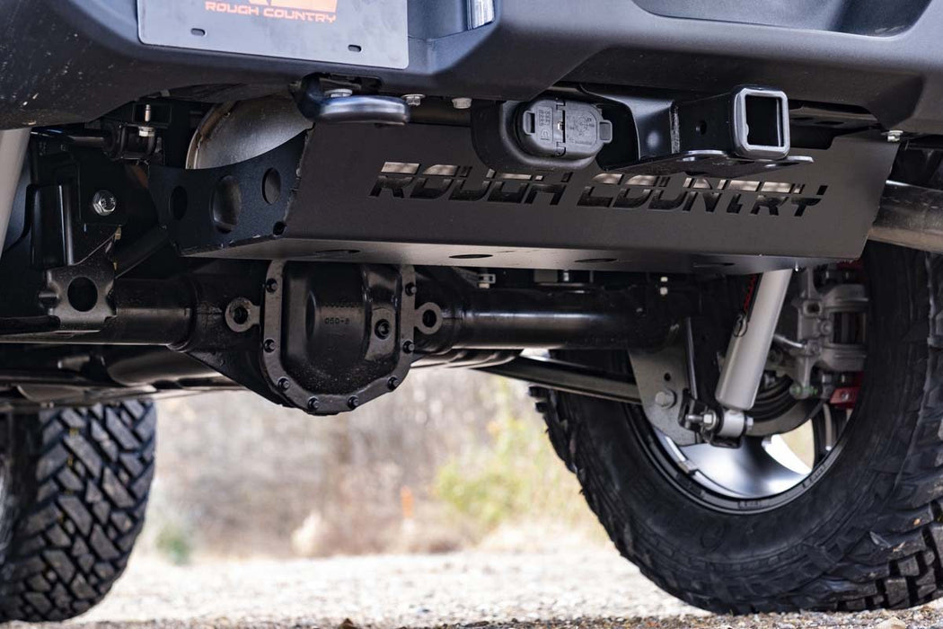 Rough Country Skid Plate, Muffler, Jeep Wrangler JL/Wrangler Unlimited 4WD (2018-2025), view 5