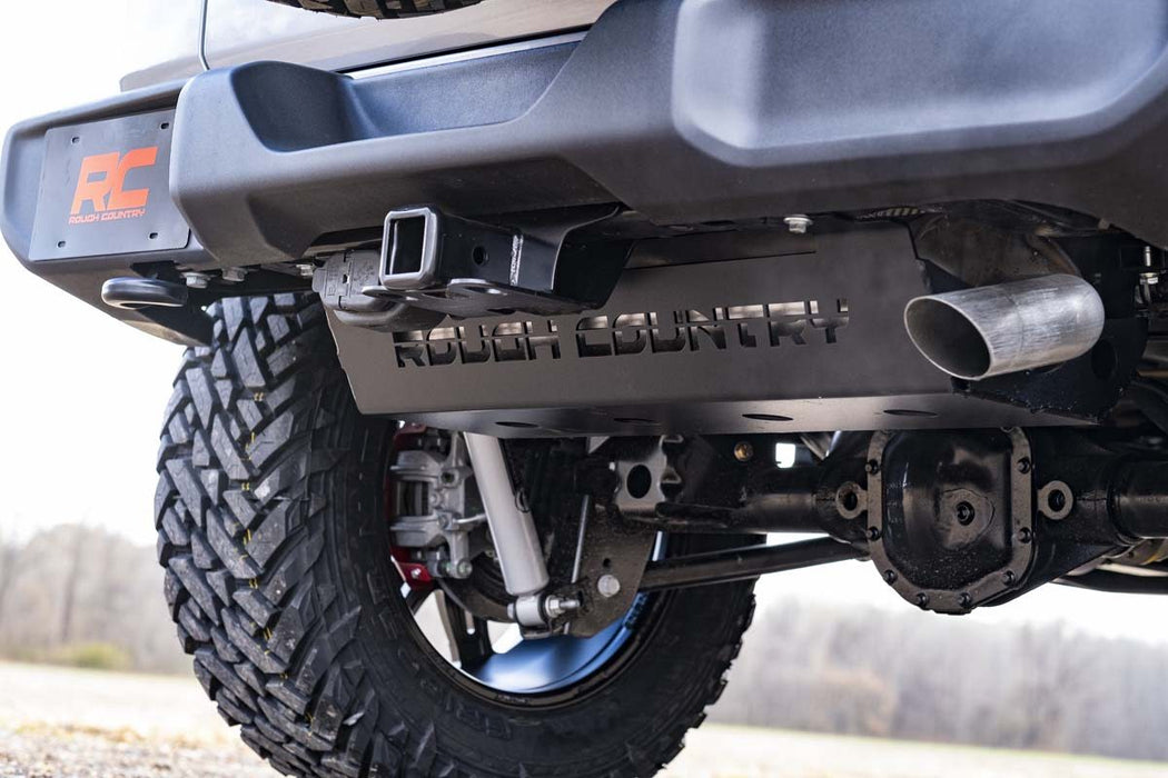 Rough Country Skid Plate, Muffler, Jeep Wrangler JL/Wrangler Unlimited 4WD (2018-2025), view 6