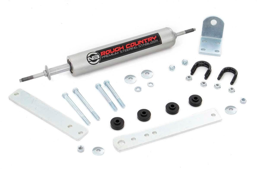 Rough Country N3 Steering Stabilizer | Ford Bronco/F-150/F-250 (1980-1998)