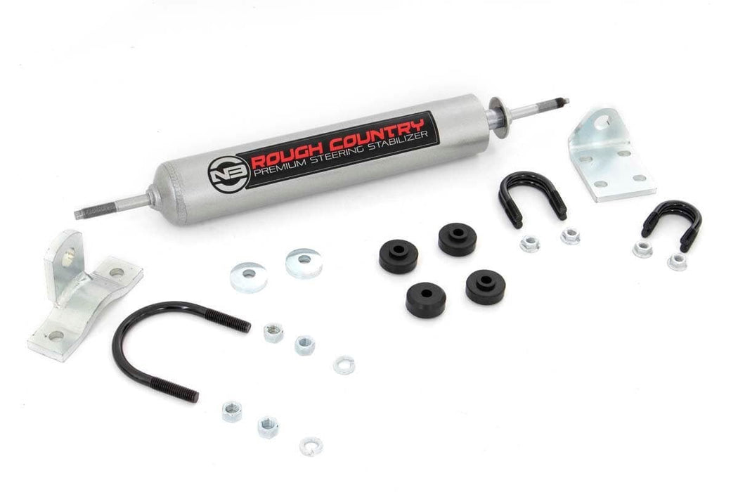 Rough Country N3 Steering Stabilizer | Multiple Makes &amp; Models (Dodge/Jeep)