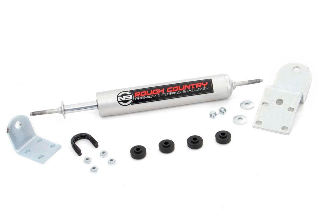 Rough Country N3 Steering Stabilizer | Chevy C1500 Truck &amp; SUV 2WD (1988-1999)