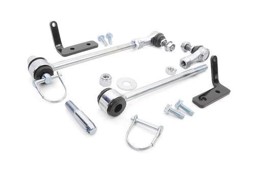 Rough Country Quick Disconnect Sway Links, 2.5 Inch Lift, Jeep Wrangler JK/Wrangler Unlimited (2007-2018)