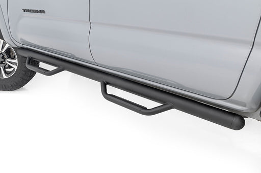 Rough Country Nerf Steps, Cab Length, Crew Cab, 5' Bed, Toyota Tacoma 2WD/4WD (2005-2023)